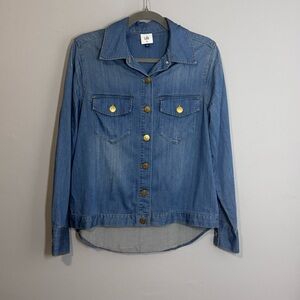 CAbi Light Blue Denim Shirt